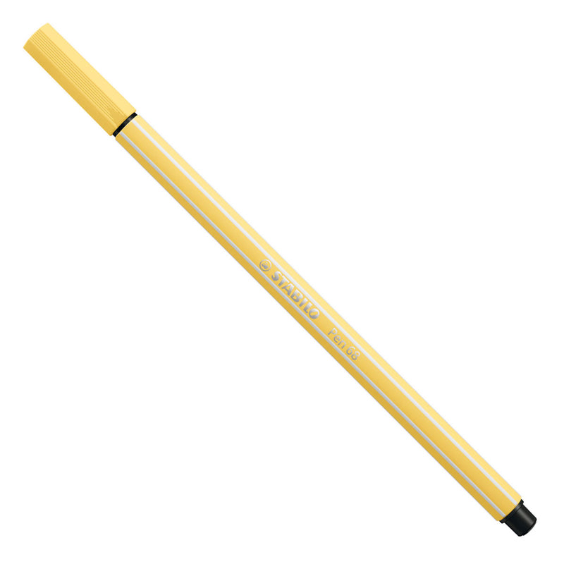 Load image into Gallery viewer, Stabilo pen 68 - viltstift - licht geel (68 23)
