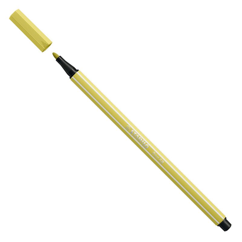 Load image into Gallery viewer, Stabilo pen 68 - viltstift - mosterd (68 67)
