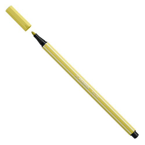 Stabilo pen 68 - viltstift - mosterd (68 67)