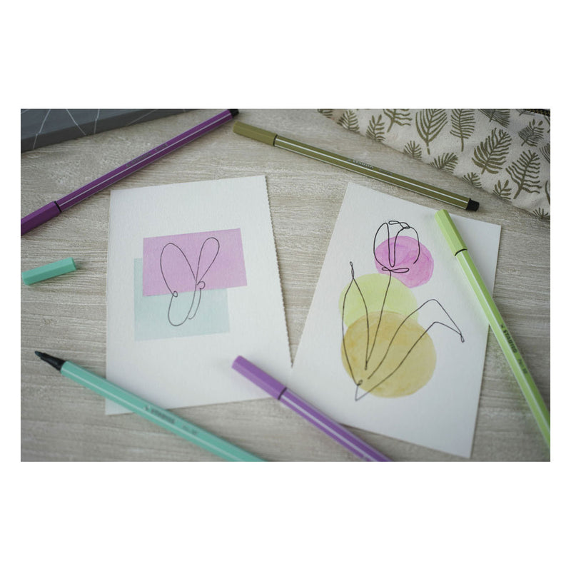 Load image into Gallery viewer, Stabilo pen 68 - viltstift - warm grijs (68 93)
