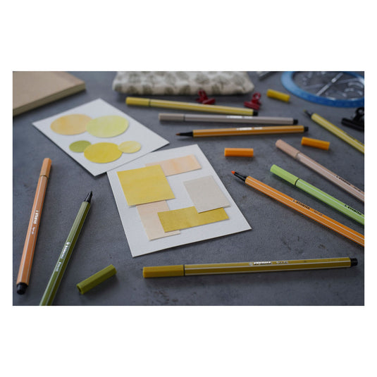 Stabilo pen 68 - viltstift - beige (68 86)