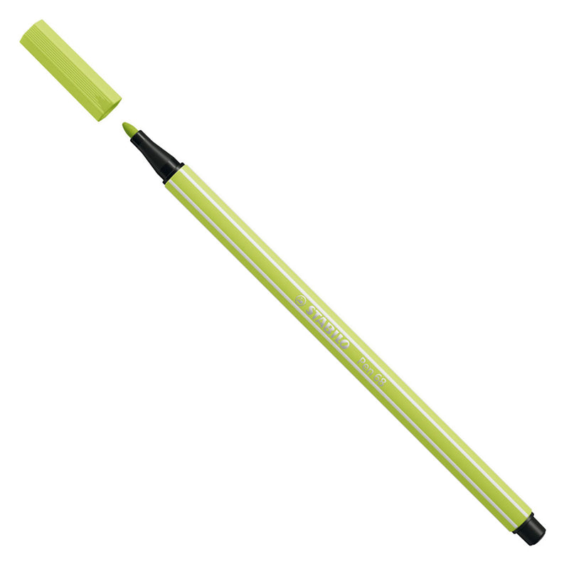 Afbeelding laden in galerijviewer, Stabilo pen 68 - viltstift - lime groen (68 14)
