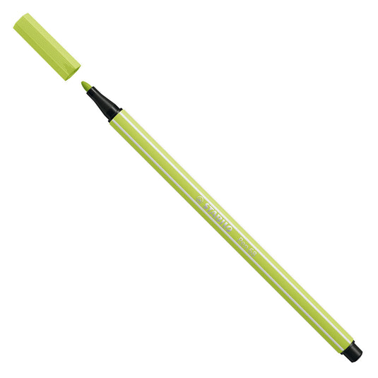 Stabilo viltstift pen 68 14 vleugje limoen