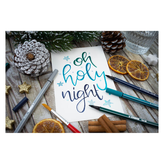 Stabilo pen 68 - viltstift - licht smaragdgroen (68 16)