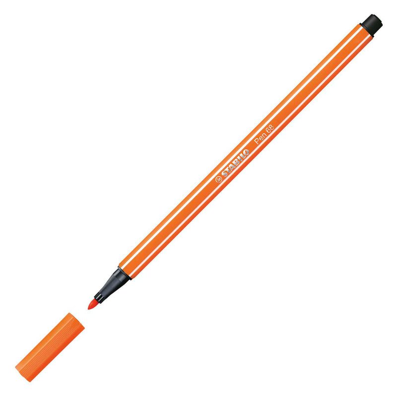 Load image into Gallery viewer, Stabilo pen 68 - viltstift - vermiljoen pastel (68 30)
