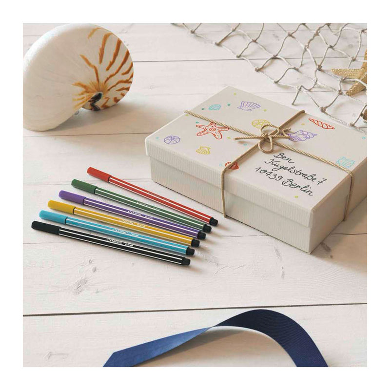 Load image into Gallery viewer, Stabilo pen 68 - viltstift - vermiljoen pastel (68 30)
