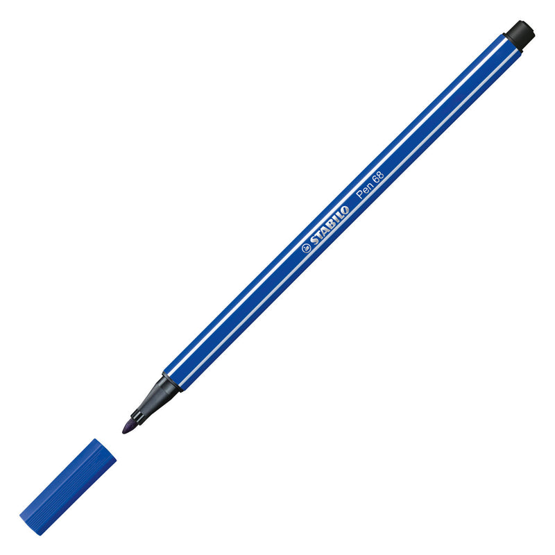 Afbeelding laden in galerijviewer, Stabilo pen 68 - viltstift - ultra marine (68 32)
