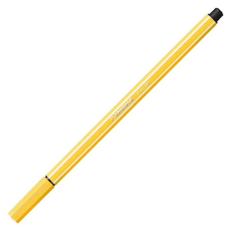Load image into Gallery viewer, Stabilo pen 68 - viltstift - geel (68 44)
