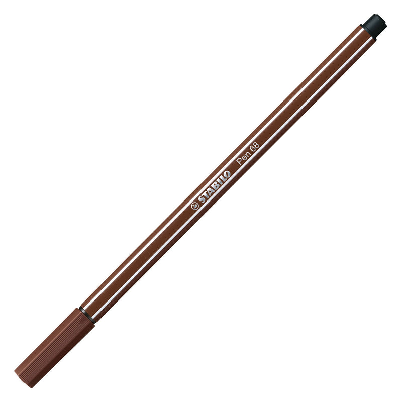 Load image into Gallery viewer, Stabilo pen 68 - viltstift - bruin (68 45)
