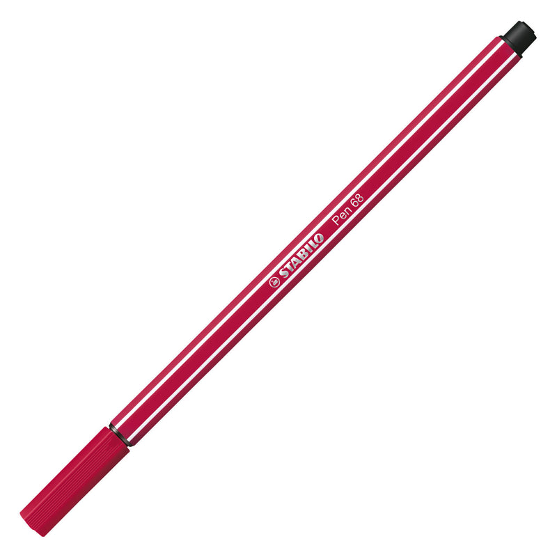 Load image into Gallery viewer, Stabilo pen 68 - viltstift - donkerrood (68 50)
