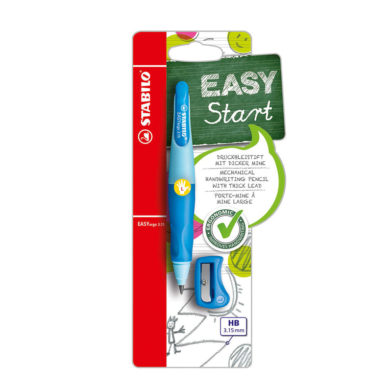Load image into Gallery viewer, Stabilo easyergo 3.15 - ergonomisch vulpotlood - linkshandig - blauw
