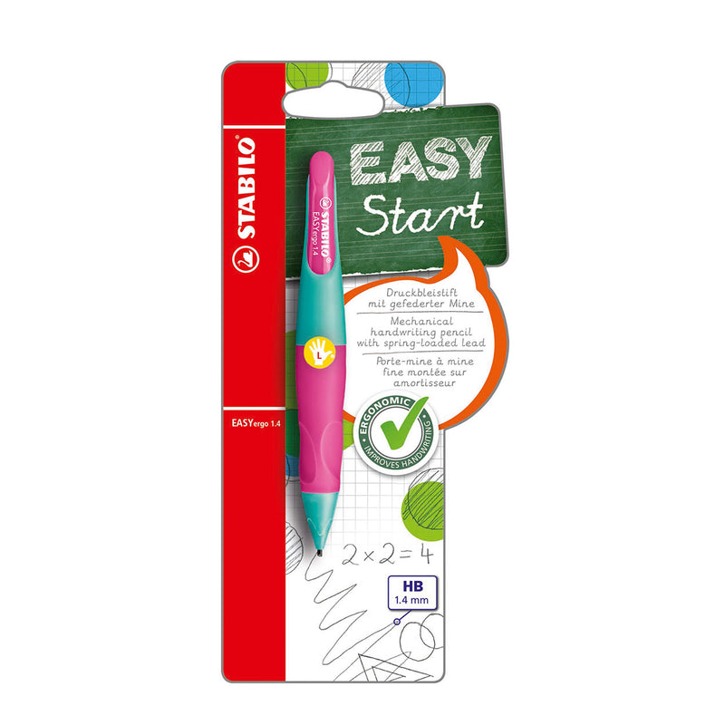 Load image into Gallery viewer, Stabilo easyergo 1.4 - ergonomisch vulpotlood - linkshandig - neon roze
