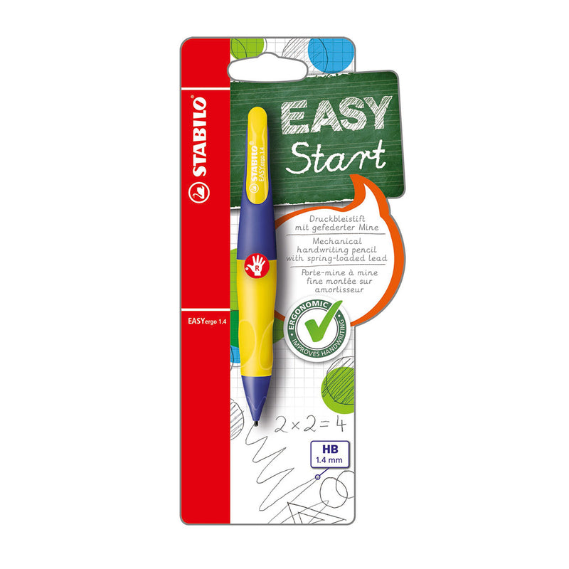 Load image into Gallery viewer, Stabilo easyergo 1.4 - ergonomisch vulpotlood - rechtshandig - neon geel
