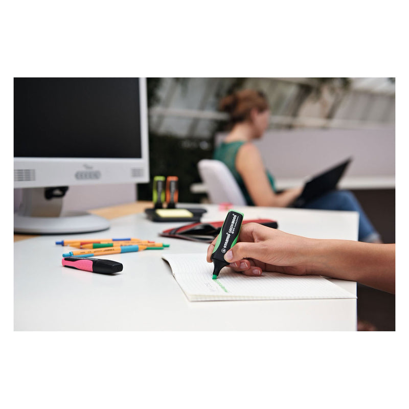 Afbeelding laden in galerijviewer, Stabilo green boss - markeerstift - set met 4 stuks
