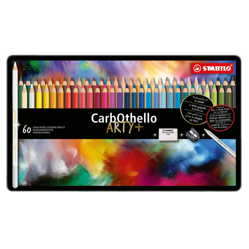 Load image into Gallery viewer, Stabilo carbothello - kalkpastel kleurpotloden - set 60 st.
