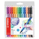 Stabilo pointmax fineliners in etui - 12st.