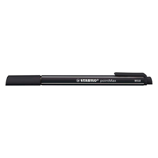 Stabilo pointmax fineliners in etui - 12st.