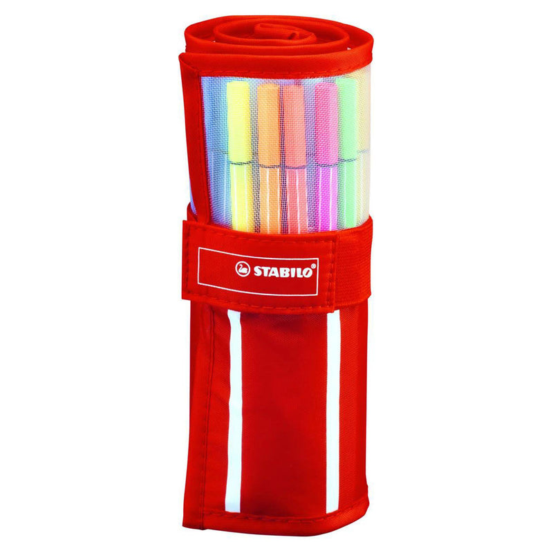 Load image into Gallery viewer, Stabilo pen 68 - viltstift - rollerset met 30 stuks
