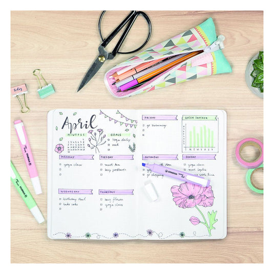 Stabilo swing cool pastel - markeerstift - set met 6 stuks