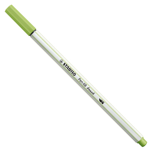Stabilo pen 68 brush - viltstift - pistache (34)