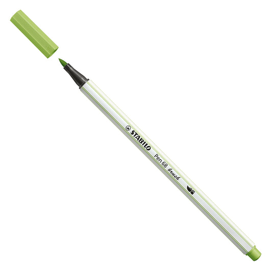 Stabilo pen 68 brush - viltstift - pistache (34)