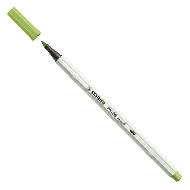 Stabilo pen 68 brush - viltstift - pistache (34)