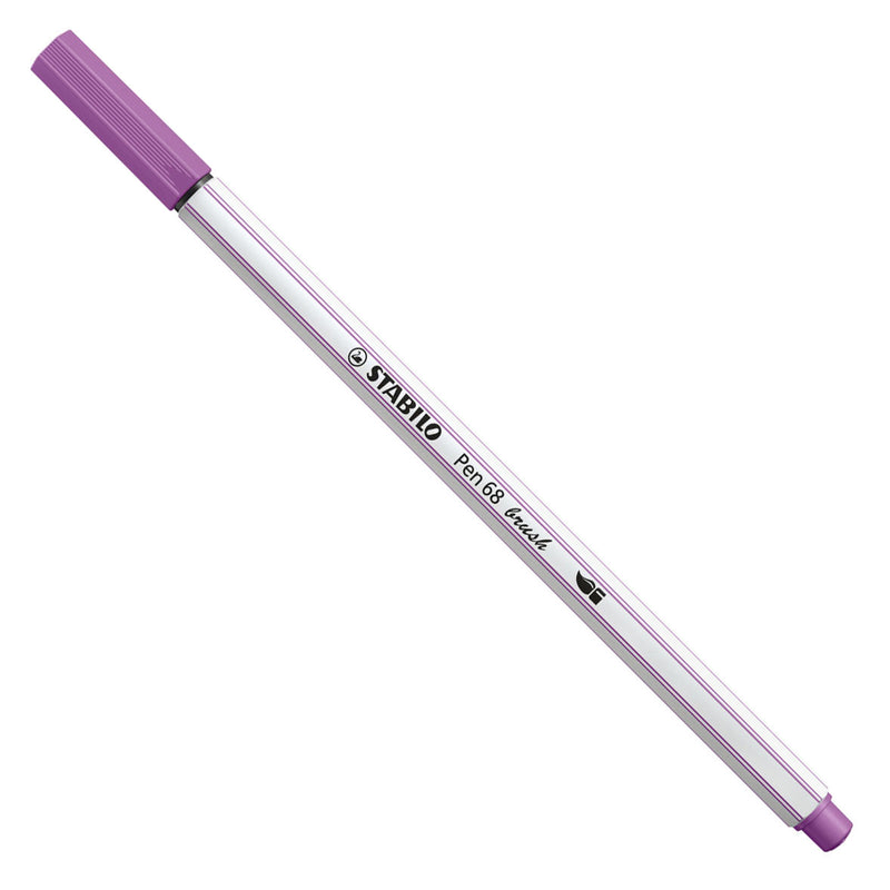 Load image into Gallery viewer, Stabilo pen 68 brush - viltstift - pruimen paars (60)
