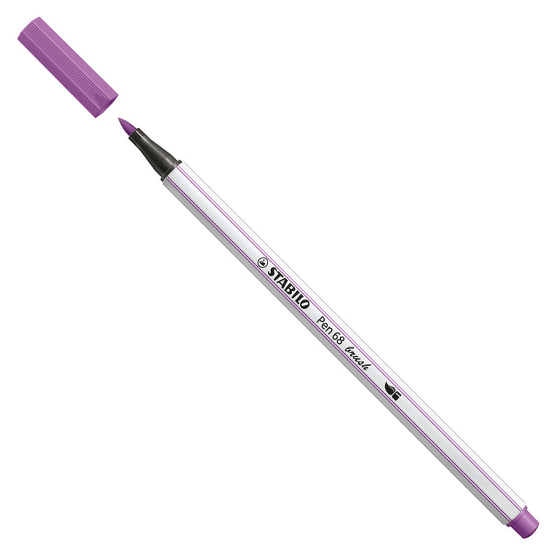 Load image into Gallery viewer, Stabilo pen 68 brush - viltstift - pruimen paars (60)
