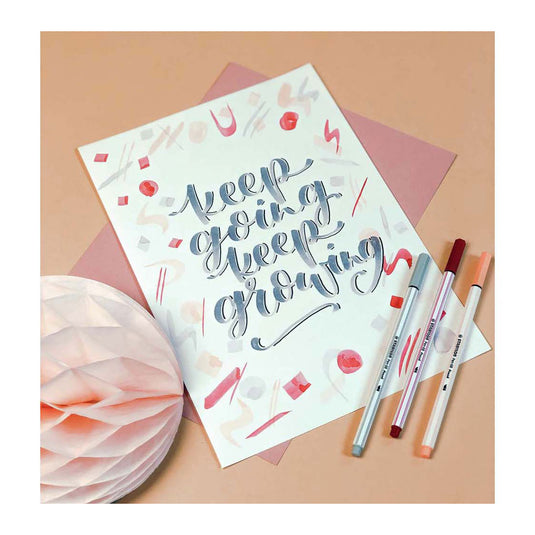 Stabilo Pen 68 Brush 63 Aarde Groen