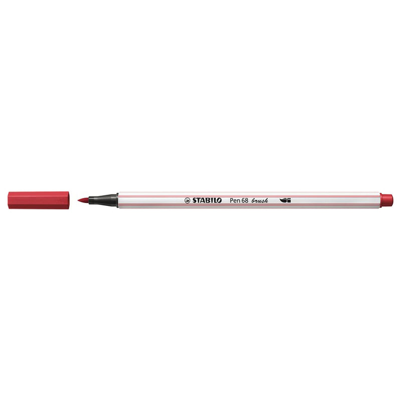 Load image into Gallery viewer, Stabilo pen 68 brush - viltstift - donkerrood (50)
