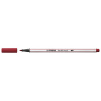 Stabilo pen 68 brush - viltstift - purper (19) - lengte 16,5 cm