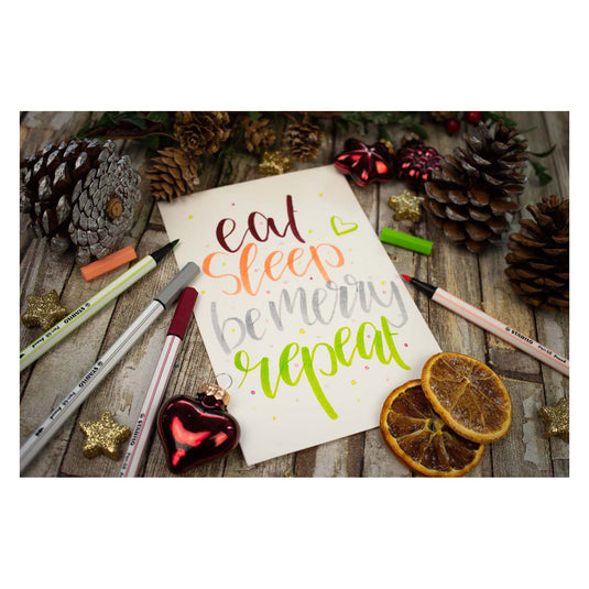 STABILO Pen 68 Brush 22 - Pruissisch Blauw