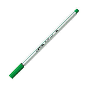 Stabilo pen 68 brush - viltstift - groen (36)