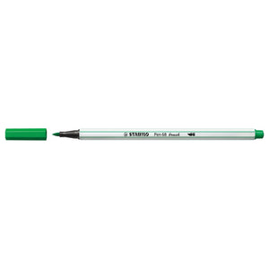 Stabilo pen 68 brush - viltstift - groen (36)