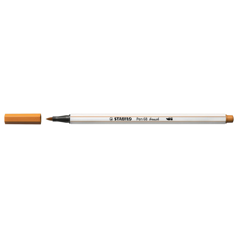Load image into Gallery viewer, Stabilo pen 68 brush - viltstift - donker oker (89)
