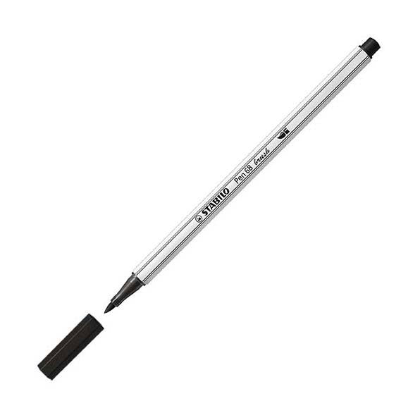 Load image into Gallery viewer, Stabilo pen 68 brush - viltstift - zwart (46)
