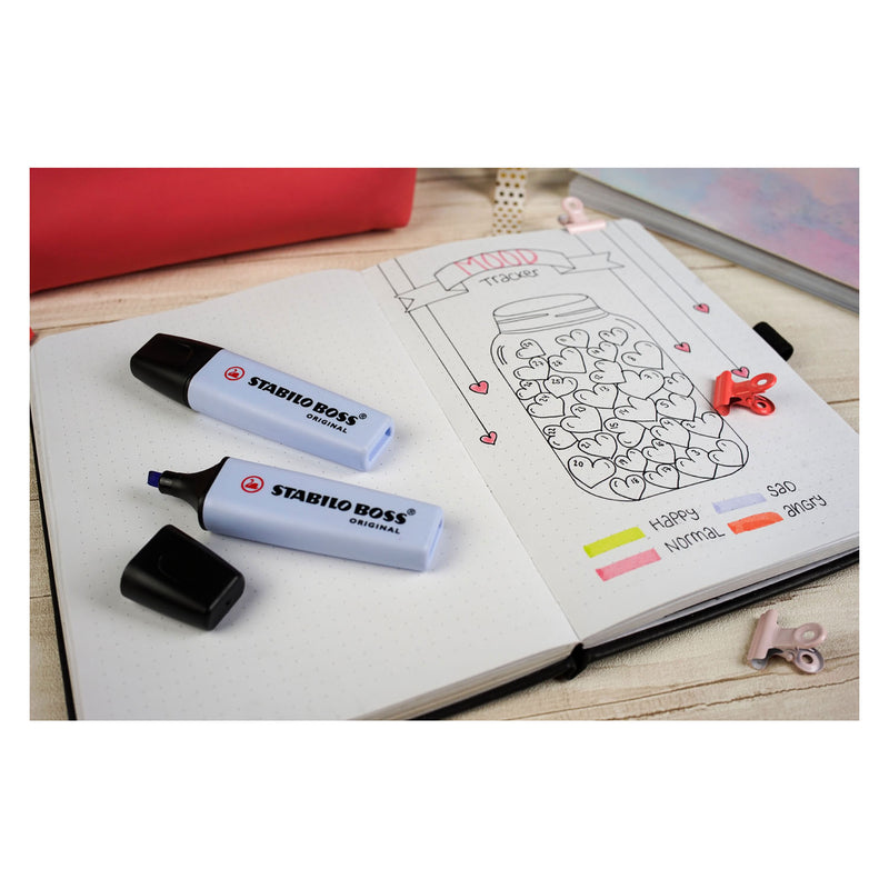 ギャラリービューアに画像をロードする, Stabilo boss original pastel - markeerstift - set 8 stuks
