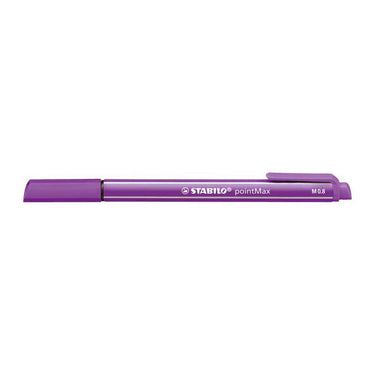 Stabilo pointmax - hardtip fineliner 0,8 mm - arty etui met 15 kleuren