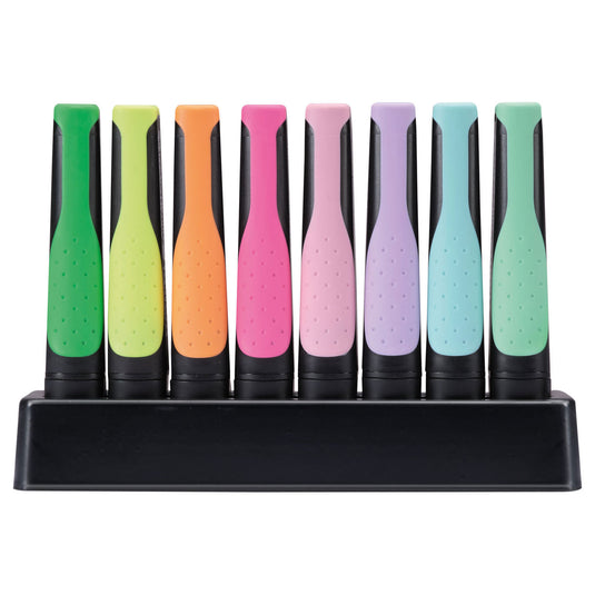 Stabilo green boss pastel - markeerstift - 8 stuks deskset