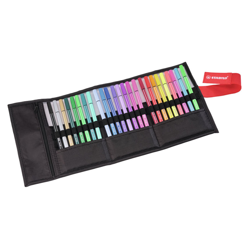 Afbeelding laden in galerijviewer, Stabilo pen 68 viltstiften rollerset arty etui a 25
