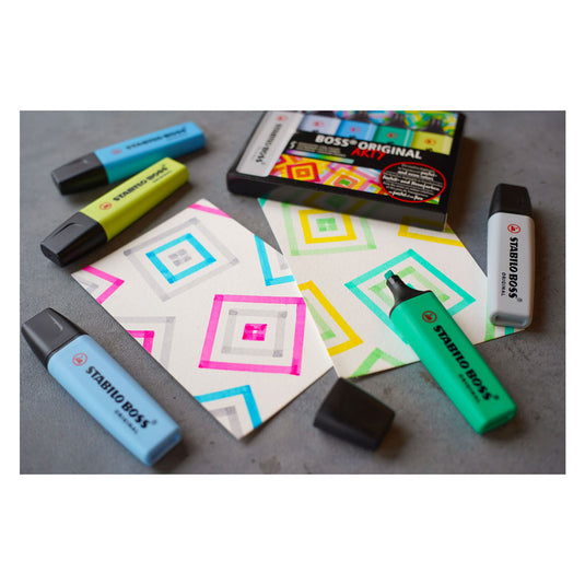 Stabilo BOSS Original Arty Deskset, 23st.