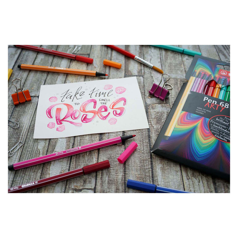 Load image into Gallery viewer, Stabilo Pen 68 ARTY Viltstiften 24 stuks
