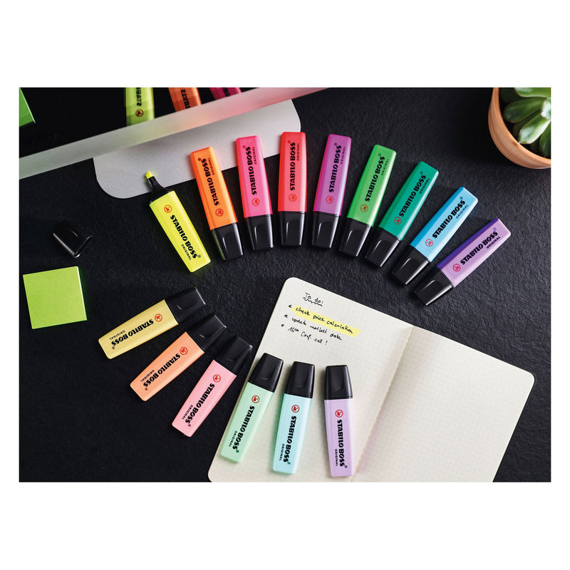 Afbeelding laden in galerijviewer, Stabilo boss original pastel - markeerstift - set 4 stuks
