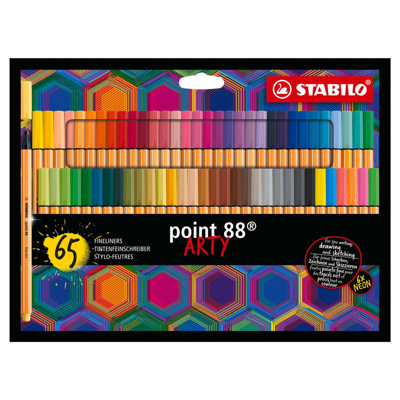 Load image into Gallery viewer, Stabilo point 88 - fineliner - arty - set met 65 stuks
