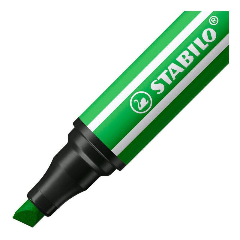 Load image into Gallery viewer, Stabilo pen 68 max - viltstift met dikke beitelpunt - loofgroen
