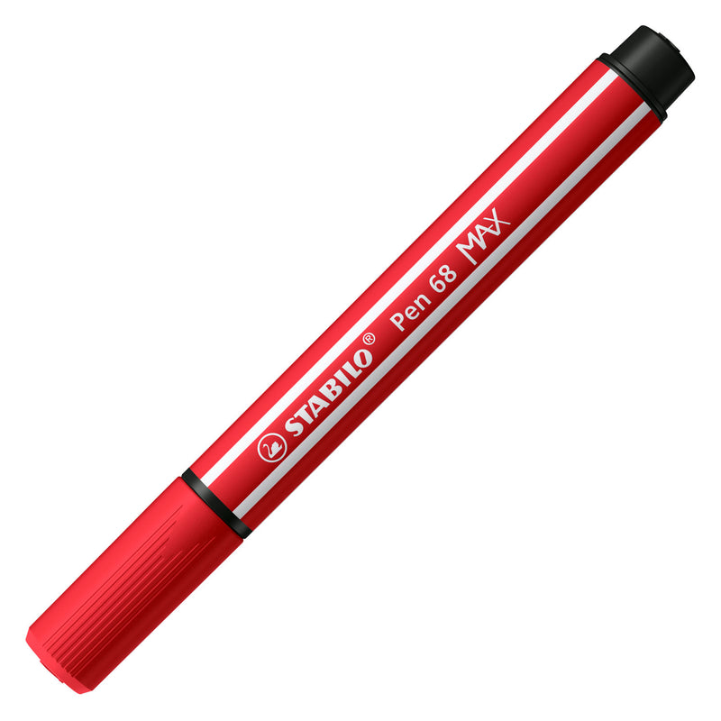 Load image into Gallery viewer, Stabilo pen 68 max - viltstift met dikke beitelpunt - karmijnrood
