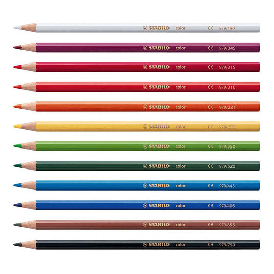 Stabilo color - kleurpotloden arty 12 stuks
