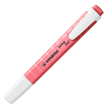 Stabilo tekstmarker swing cool 275 4-08-1 kleurenassort breed beitelpunt 4 stuks