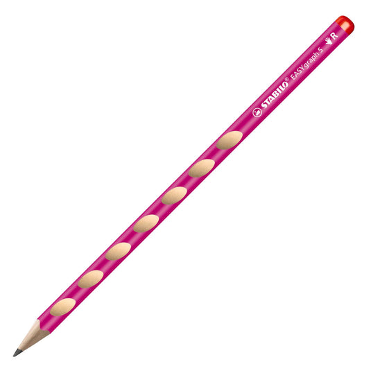 Stabilo easygraph s hb rechtshandig grafietpotlood - roze