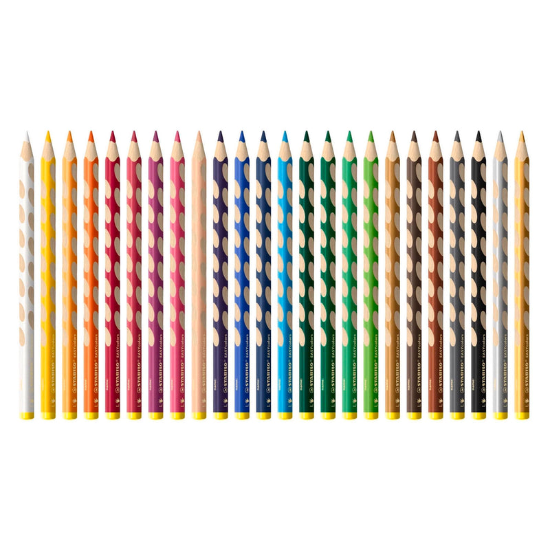 Load image into Gallery viewer, Stabilo easycolors linkshandige kleurpotloden - 24dlg.
